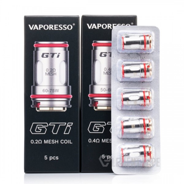 GTi Replacement Mesh Coils By Vaporesso - 5 Pack