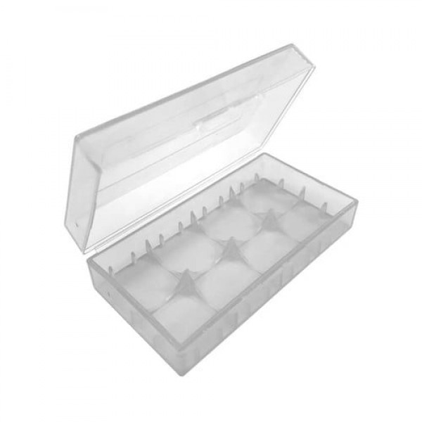 Clear Protective Battery Storage Case