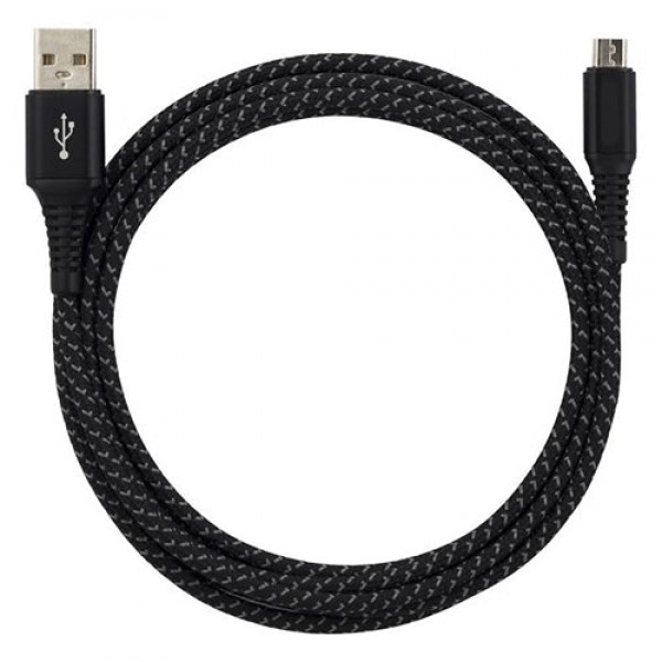 Braided Nylon Mini USB Charging Cable