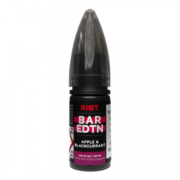 Apple Blackcurrant BAR EDTN 10ml Nic Salt By Riot Squad