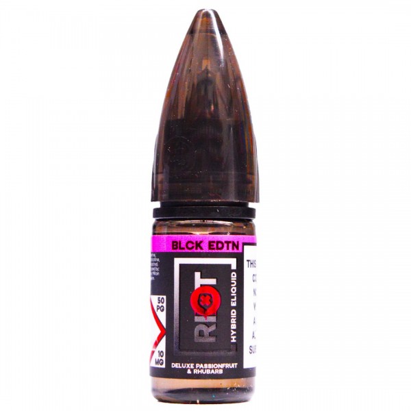 Deluxe Passionfruit & Rhubarb 10ml Hybrid Nic Salt By Riot Squad